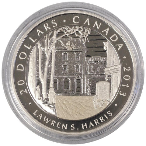 2013 $20 Toronto Street, Winter Morning Silver Coin - Gem in Capsule w/ C.O.A.