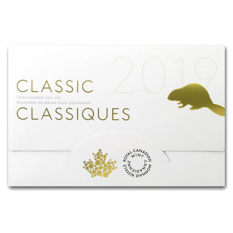 2019 6 Coin Classic Canadian Coin Set