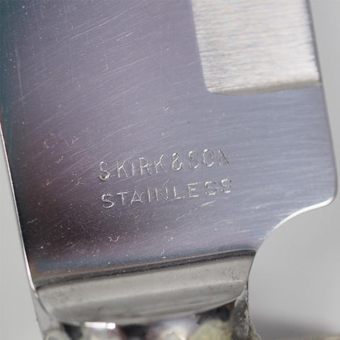 Kirk-Stieff Severn-Worthington Sterling Silver Carving Set  11 & 13 3/4''