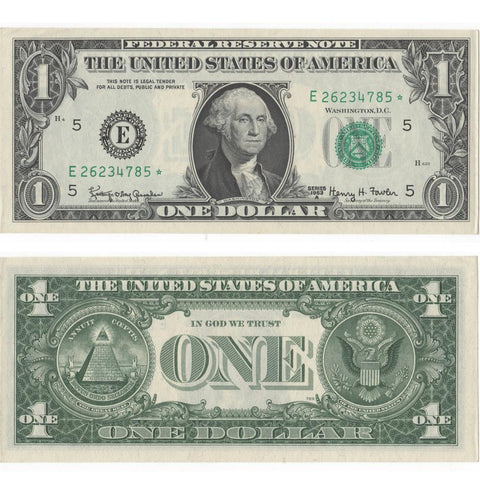 1963-A $1 Richmond Federal Reserve Note Fr. 1901-E* - Uncirculated