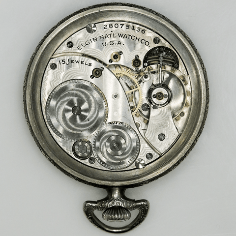 1925/7 Elgin Pocket Watch - Grade 315, Model 3, 15 Jewel, Size 12s