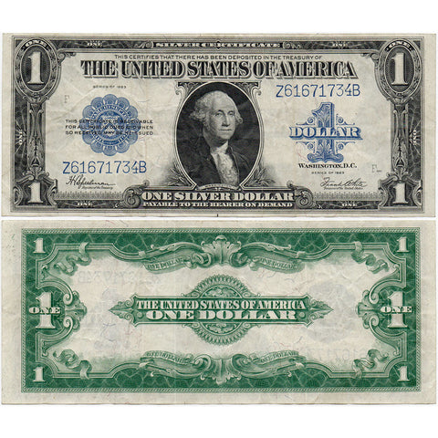 1923 $1 Large-Size Silver Certificate Fr. 237 - Crisp Very Fine