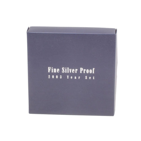 2003 Fine Silver Proof Year Set Royal Australian Mint - Gem Proof in OGP w/ COA