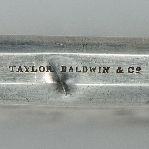 Moritz Furst Early 19th Century Sterling Business Card Holder, Taylor Baldwin & Co.