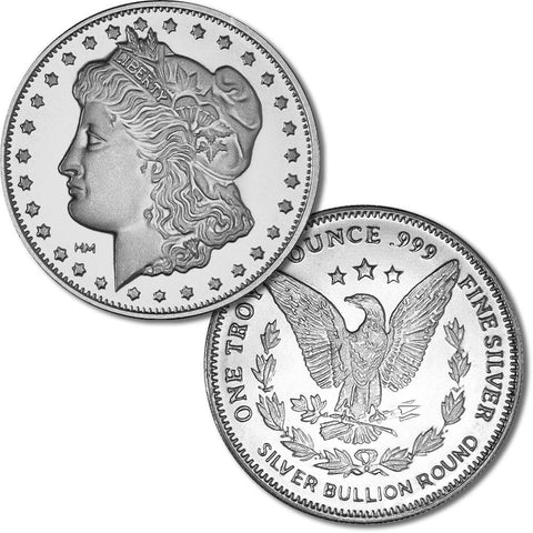 Highland Mint Morgan 1 oz .999 Silver Round - Lowest Pricing Available