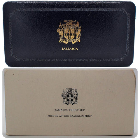 1974 Jamaica Proof Set - Minted At The Franklin Mint