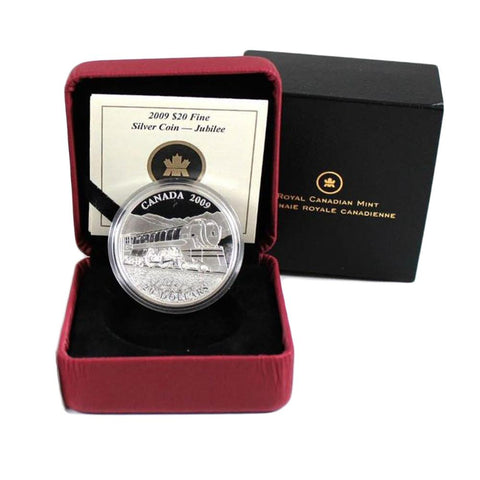 2009 $20 Canada Fine Silver Coin - Jubilee w/ Box & COA