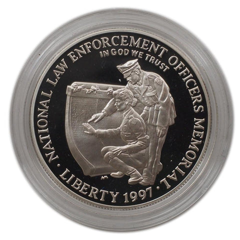 1997 National Law Enforcement Officers Memorial Commemorative Coin