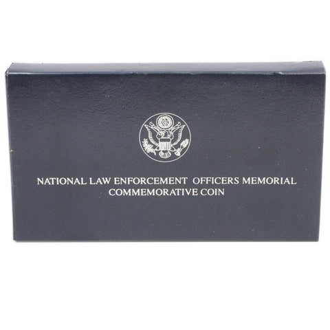 1997 $1 Silver National Law Enforcement Officers Commemorative - Gem Proof in OGP