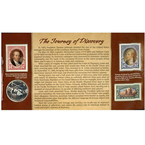 2004 United States Mint Lewis and Clark Coinage & Currency Set