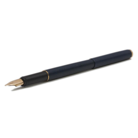 Montblanc Navy Blue Slimline 2118 14K Nib Fountain Pen