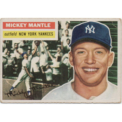 1957 Mickey Mantle Topps #135 Baseball Card - FR