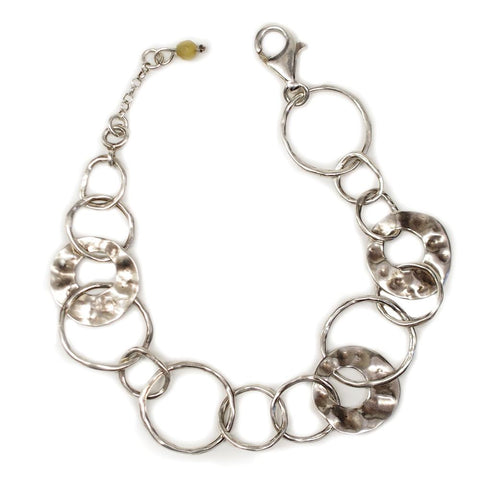 Silpada Sterling Silver Texturized Link Bracelet