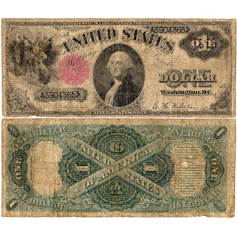 1880 "Sawhorse" $1 Legal Tender Note - Fr. 34 - Very Good