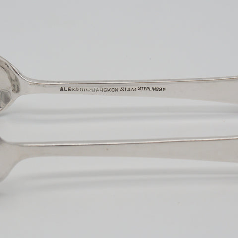 Siam Thepanom God of Welcome Sterling Silver Ice Tongs