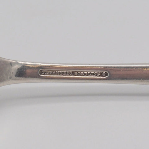 Tiffany & Co. Clinton Sterling Silver Serving Fork and Spoon