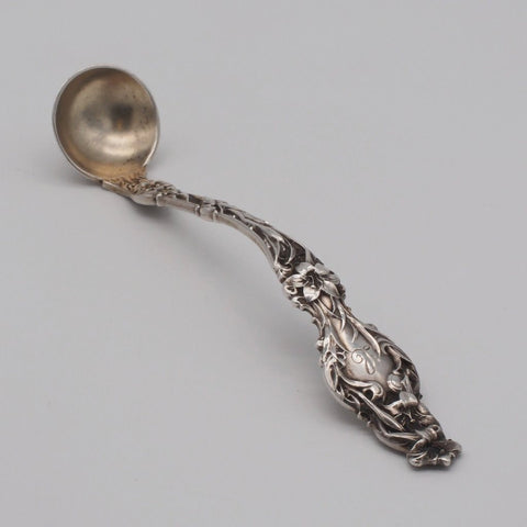 Whiting Lily Sterling Silver Mustard Ladle