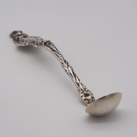 Whiting Lily Sterling Silver Mustard Ladle