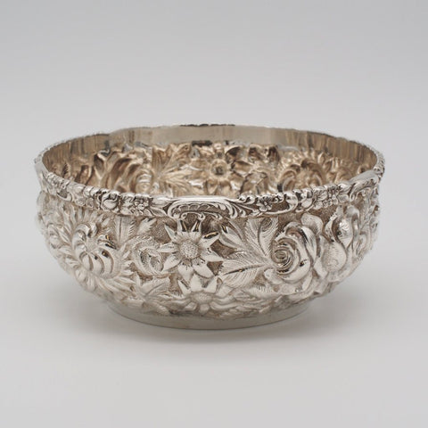 Stieff Sterling Silver Repousse Bowl