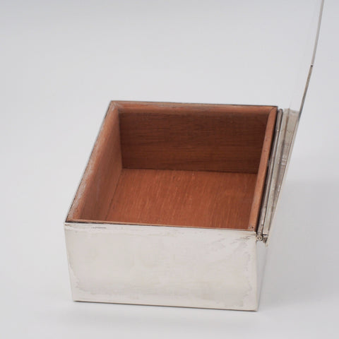 Tiffany Classic Box In Sterling Silver With Cedar Lining (23325)