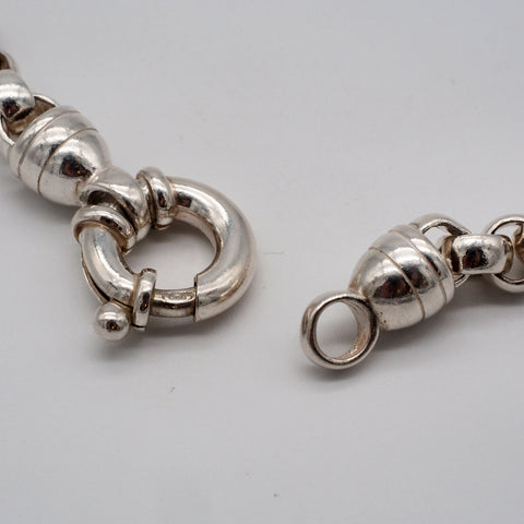 Mint Rolo Belcher Sterling Silver Necklace