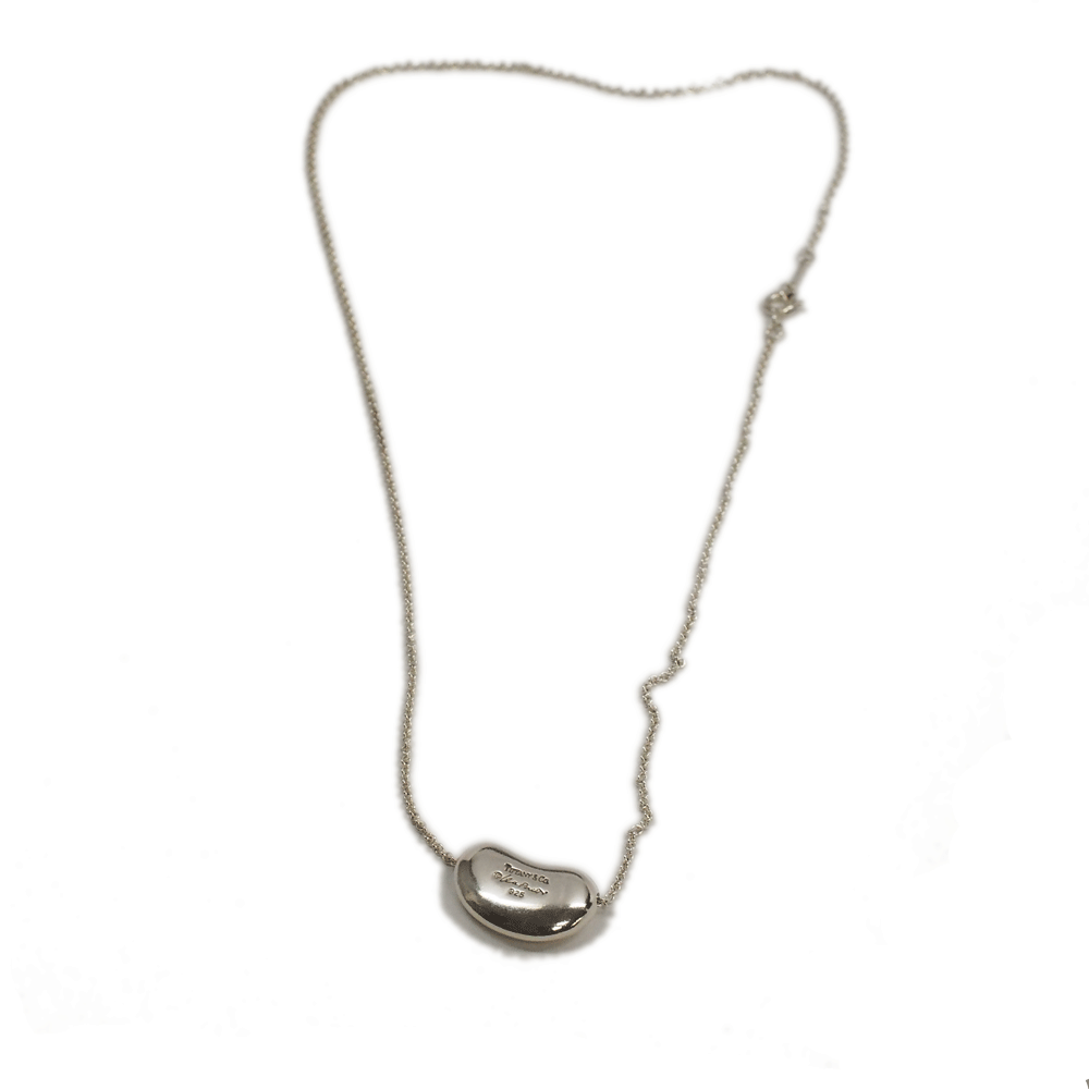 Tiffany 12mm bean necklace deals