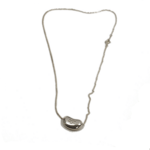 Tiffany & Company Elsa Peretti Large Bean Necklace 18" Long 12mm Bean