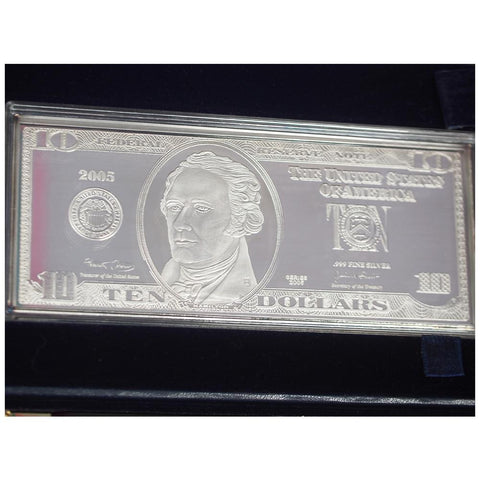 The Washington Mint 24 oz .999 Silver Currency Set w/ Display Box