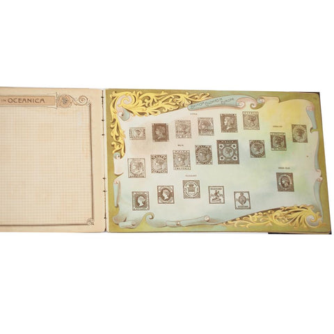 Rare Duke's Postage Stamp Album (1880-1910)