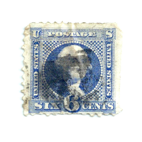 Scott #115 1869 6¢ George Washington - Used