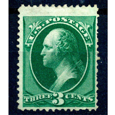 Scott #184 1879 3¢ Washington - F/VF NG NH