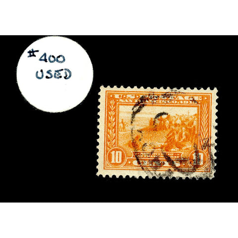 Scott #400 1913 10¢ Panama Pacific Expo - Used NH NG VF