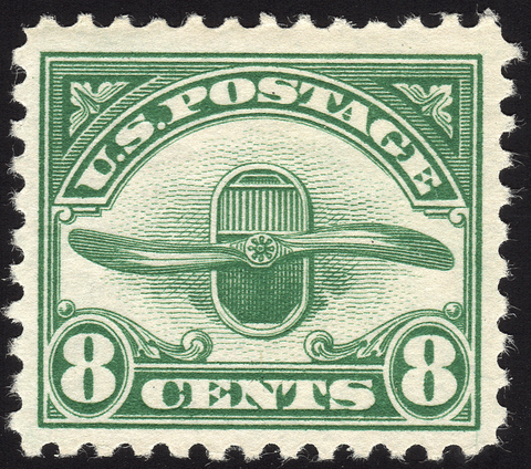 Scott #C4 8¢ US Air Mail Stamp - Mint OG L.H. VF