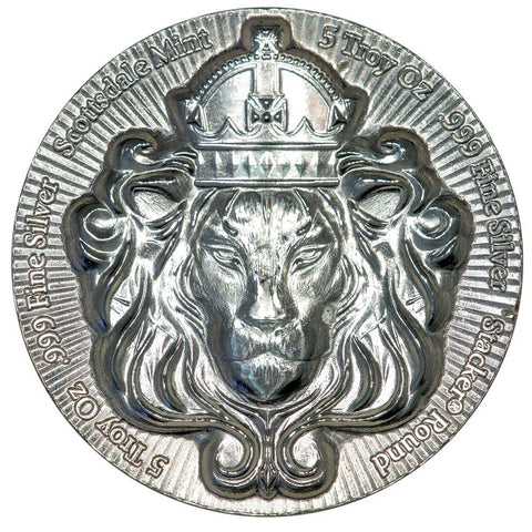 5 oz Scottsdale Mint .999 Silver "Stacker Round"