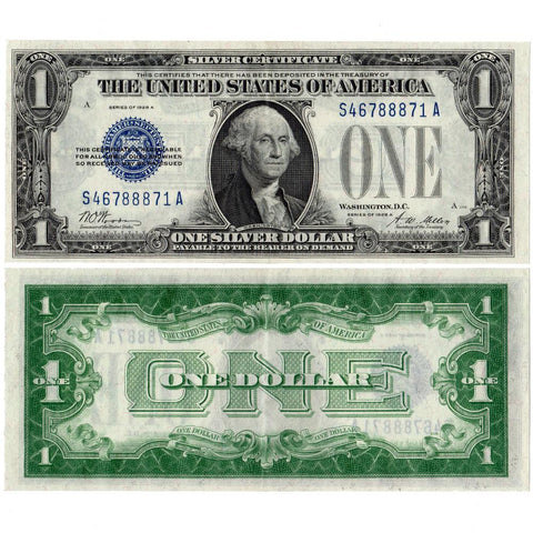 1928-A $1 Silver Certificate Fr.1601 - Choice. Extremely Fine