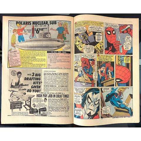 1971 Amazing Spiderman #101 Marvel Comics - 1st Appearance Morbius - Fine+
