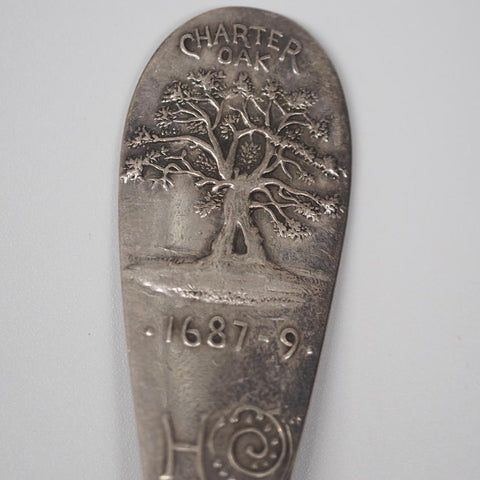 Durgin Sterling Silver Hartford Conn. Souvenir Spoon