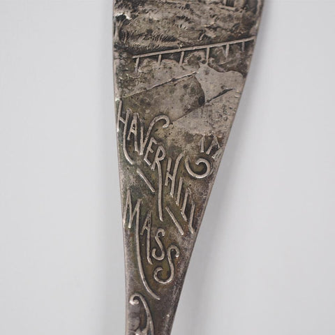 Durgin Haverhill Mass Sterling Silver Souvenir Spoon