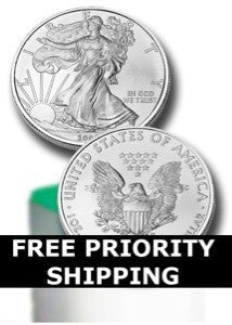 2008 American Silver Eagle Mint Roll of 20 - Crisp Original Roll on Special