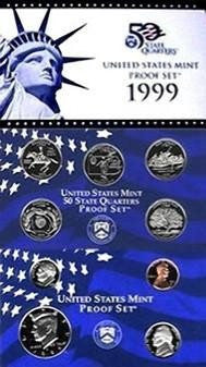 1999-S Clad & Silver Proof Set Super Special ~ Both Sets $99!