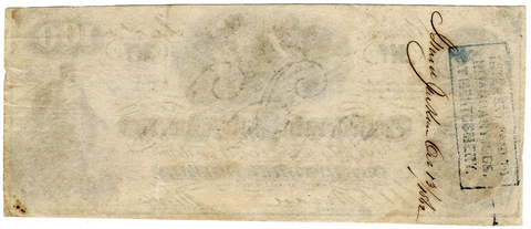 T-41 Sept. 1st 1862 $100 Confederate States of America (C.S.A.) PF-22/Cr.320A ~ Crisp Very Fine