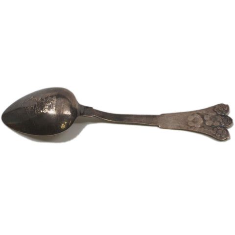TE Monogrammed Sterling Souvenir Spoon