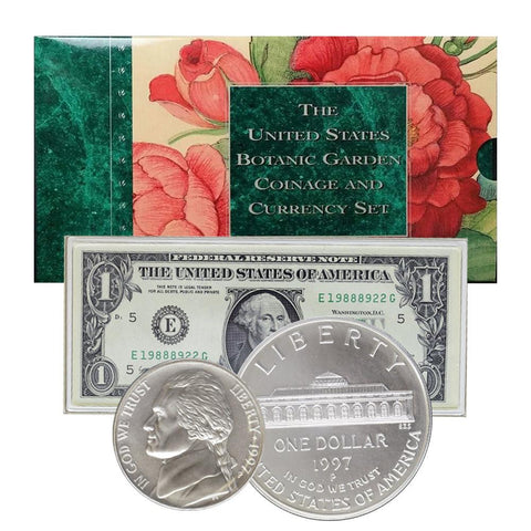 The United States Botanic Gardens Coinage & Currency Set