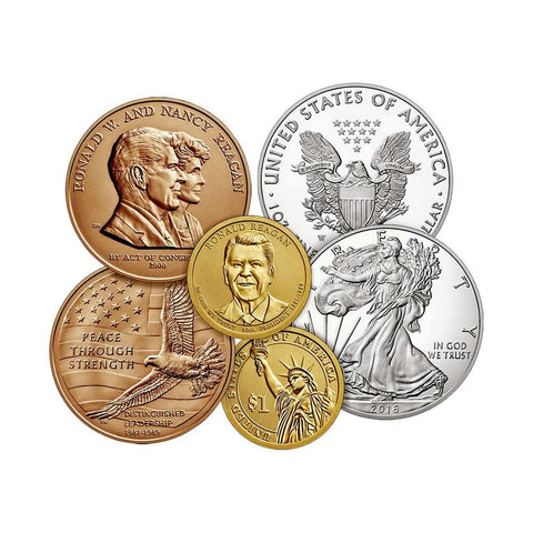 2016 Ronald Reagan Coin & Chronicles Set