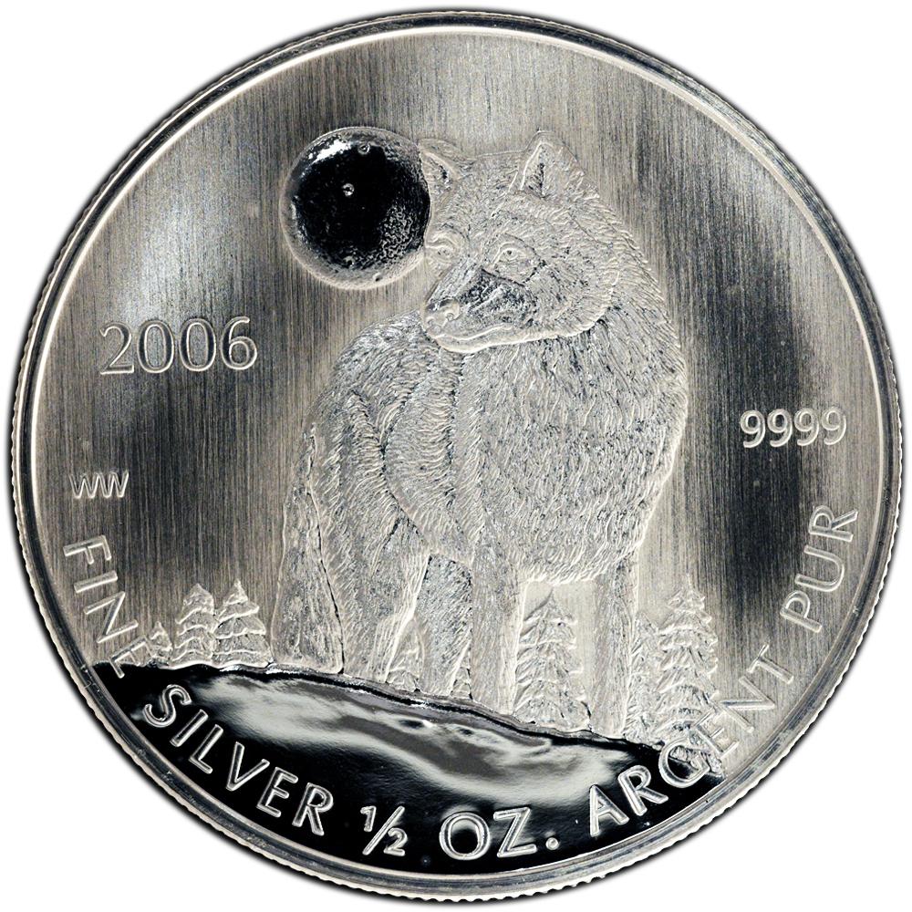 2006 Canada 1/2 oz Silver 