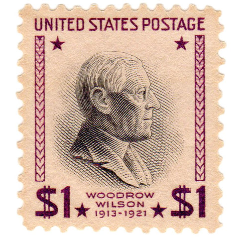 1938 $2 Woodrow Wilson Scott #832 Stamp - X.F. O.G. N.H.