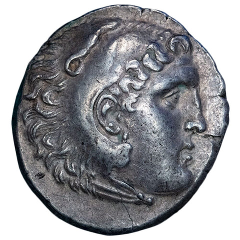 Macedonia, Kings Alexander III "The Great" AR Tetradrachm 187/186 BC Aspendos - Very Fine