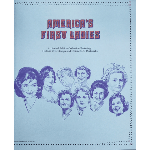 America's First Ladies Cover Collection, Postal Commemorative Society, 40 Covers in Book