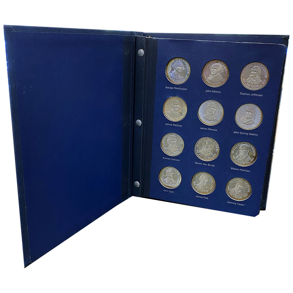 36-Coin Franklin Mint & American Express U.S. Presidents Sterling Silv