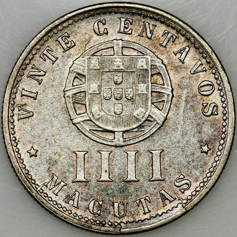 1927 Angola 20 Centavos KM.68 - Uncirculated